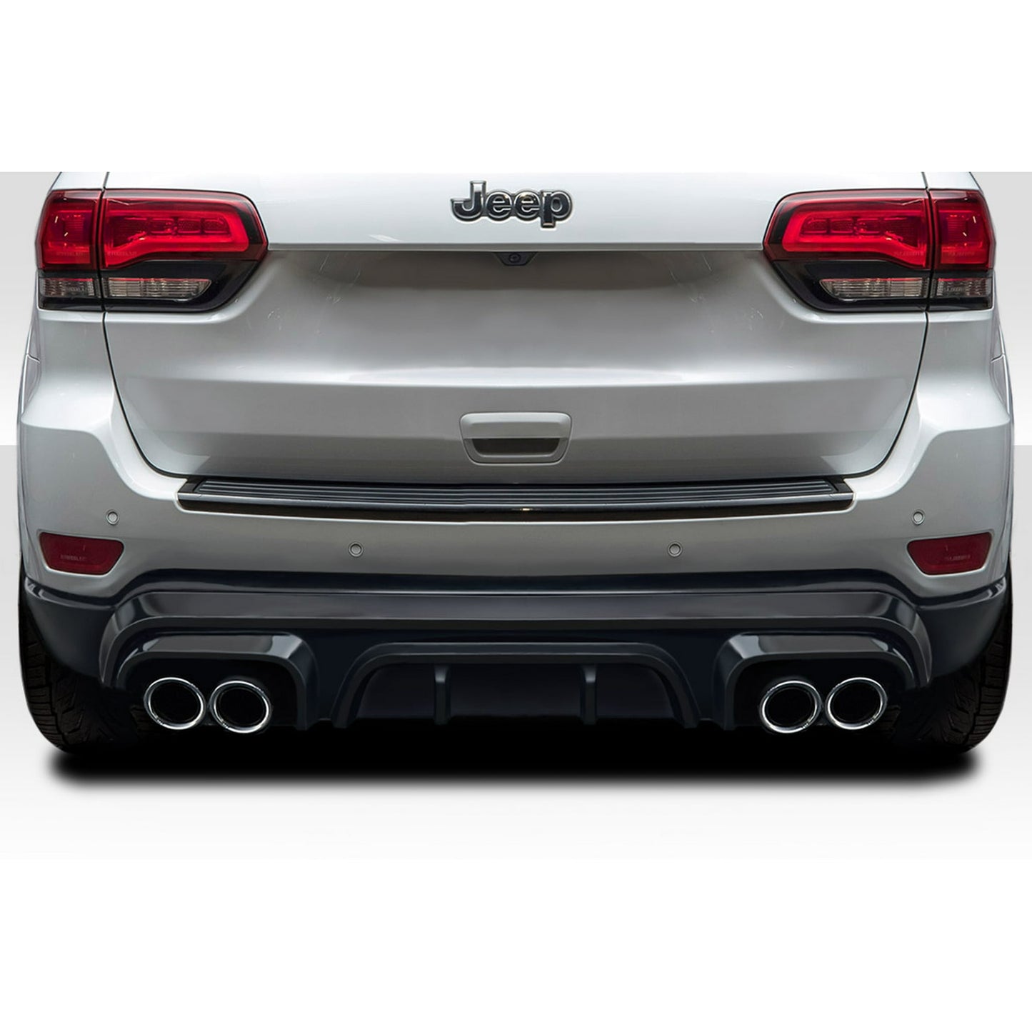 Jeep Grand Cherokee SRT Rear Diffuser 2014-21 - Glossy Black