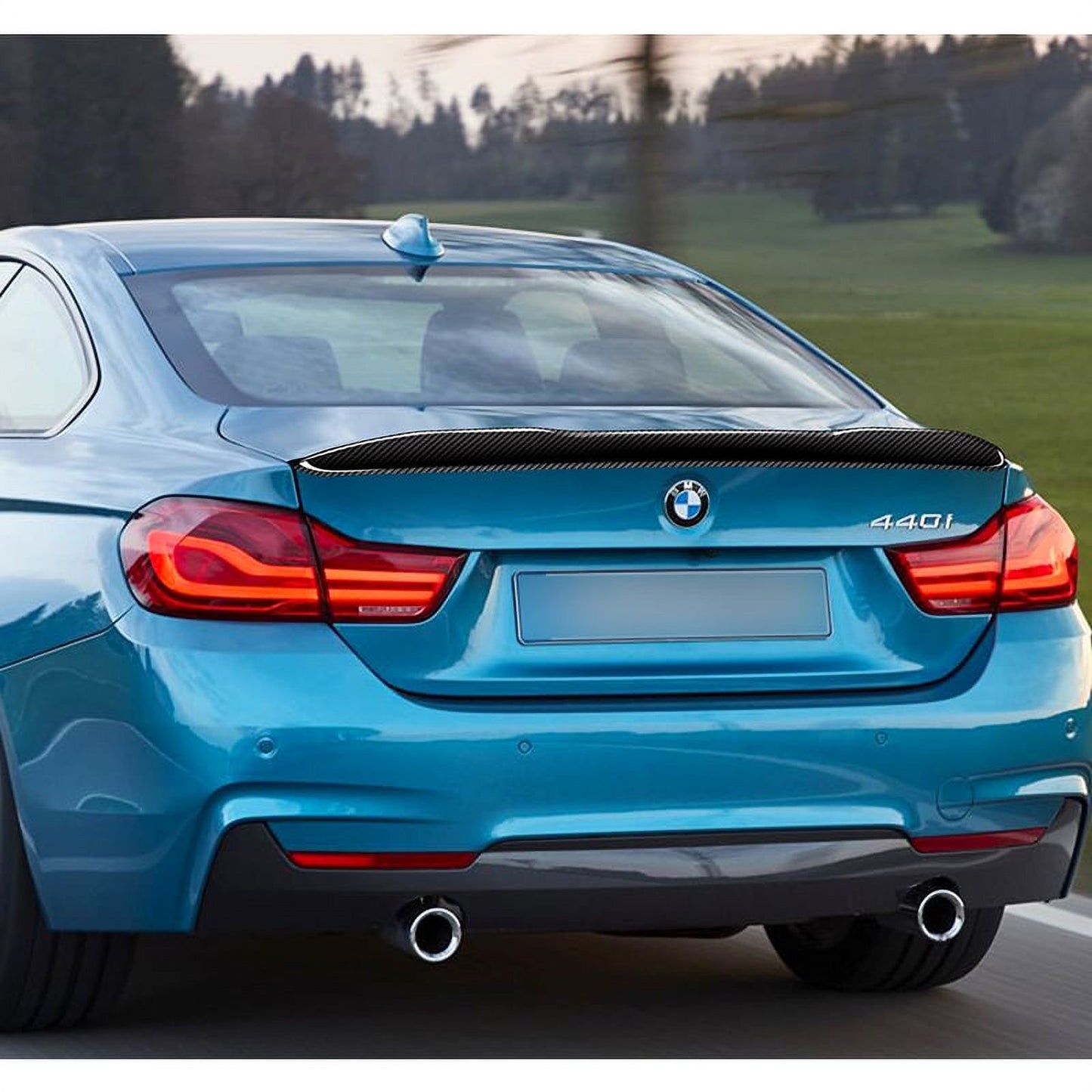 BMW 4 Series F32 2-Door PSM Style Spoiler - Carbon Fiber