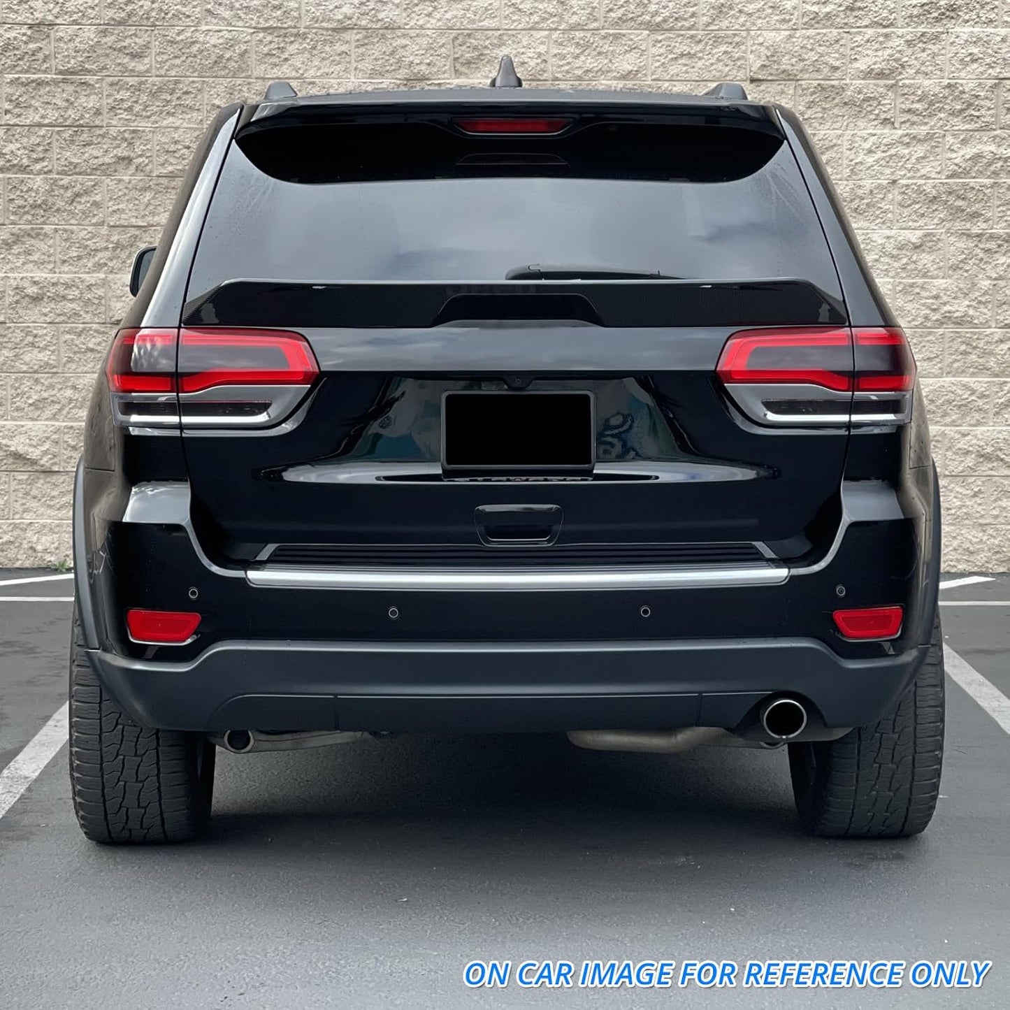 Jeep Grand Cherokee Rear Spoiler 2014-2021-Glossy Black
