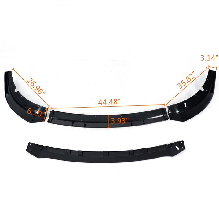 Dodge Charger SRT Front Lip 2015-2021 - Glossy Black