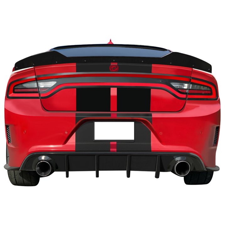 Dodge Charger SRT Rear Diffuser 2015-2021 - Glossy Black