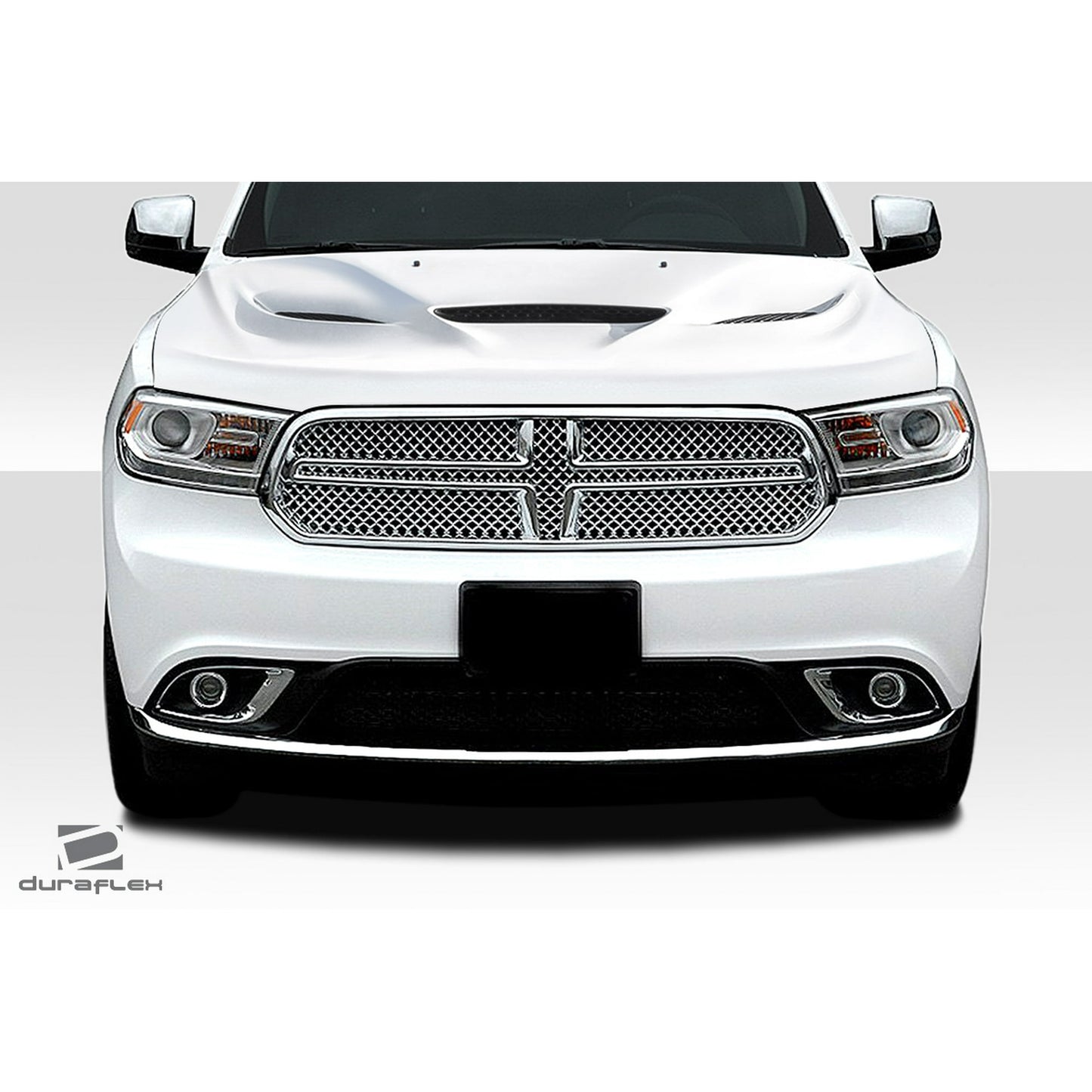 Dodge Durango To SRT Hellcat Hood 2021-2023 - Glossy Black