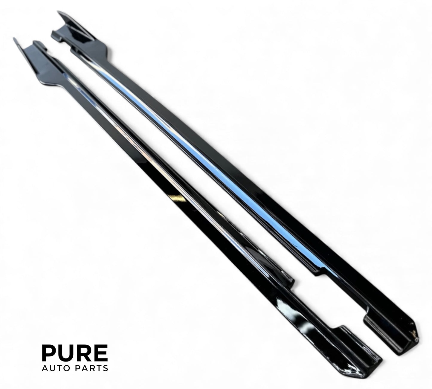 Dodge Challenger Side Skirts 2015-2023 - Glossy Black