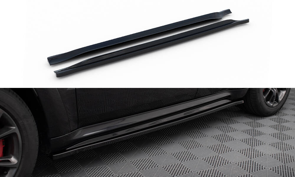 Jeep Grand Cherokee Side Skirts 2015-2021 - Glossy Black