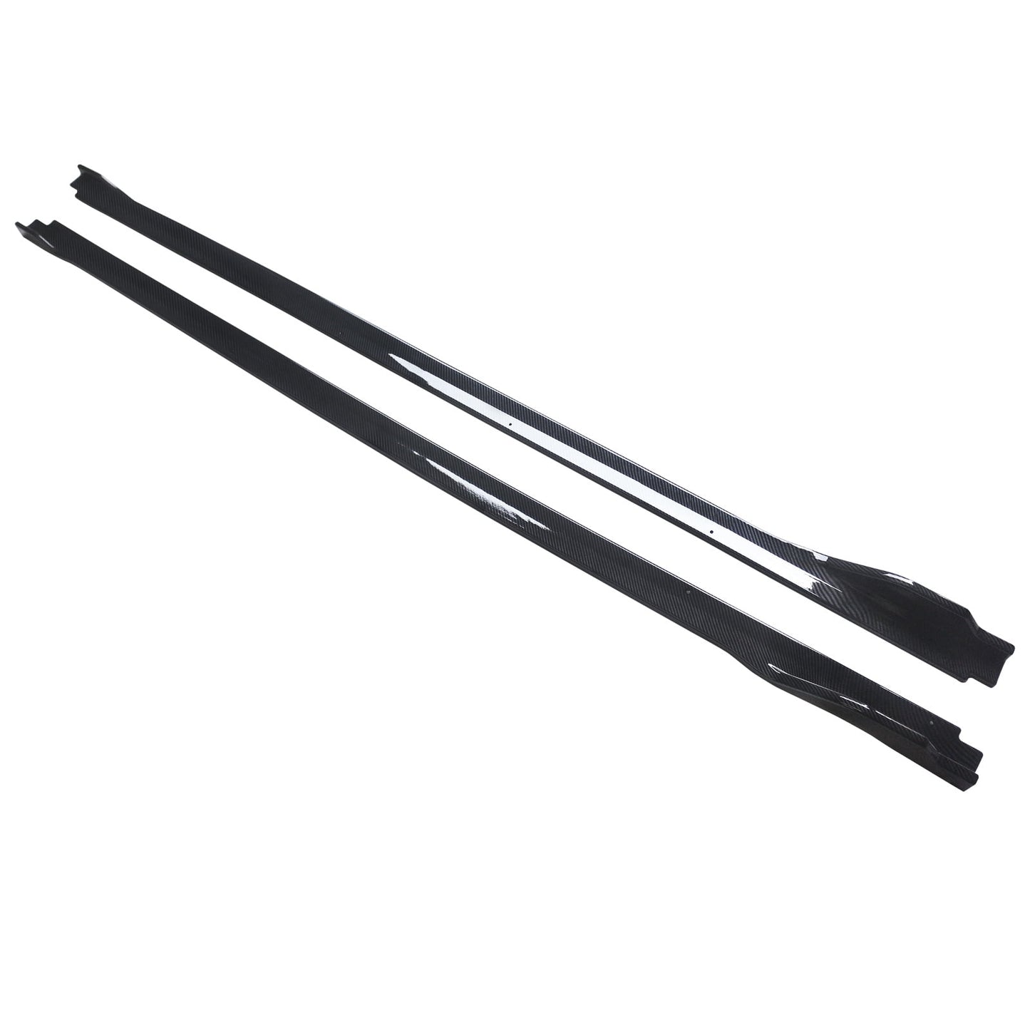 Toyota Camry Side Skirts 2018-2020 - Glossy Black