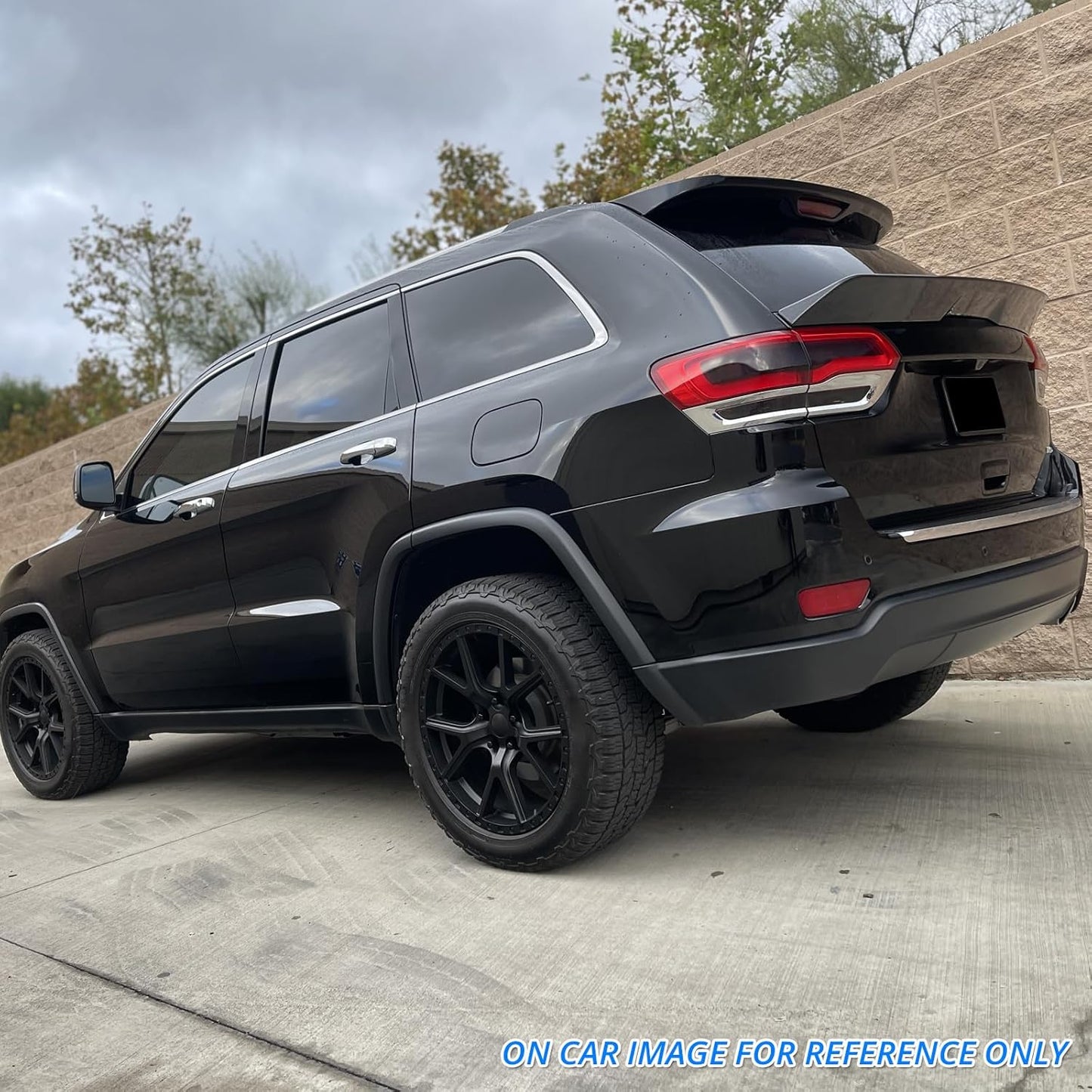 Jeep Grand Cherokee Rear Spoiler 2014-2021-Glossy Black