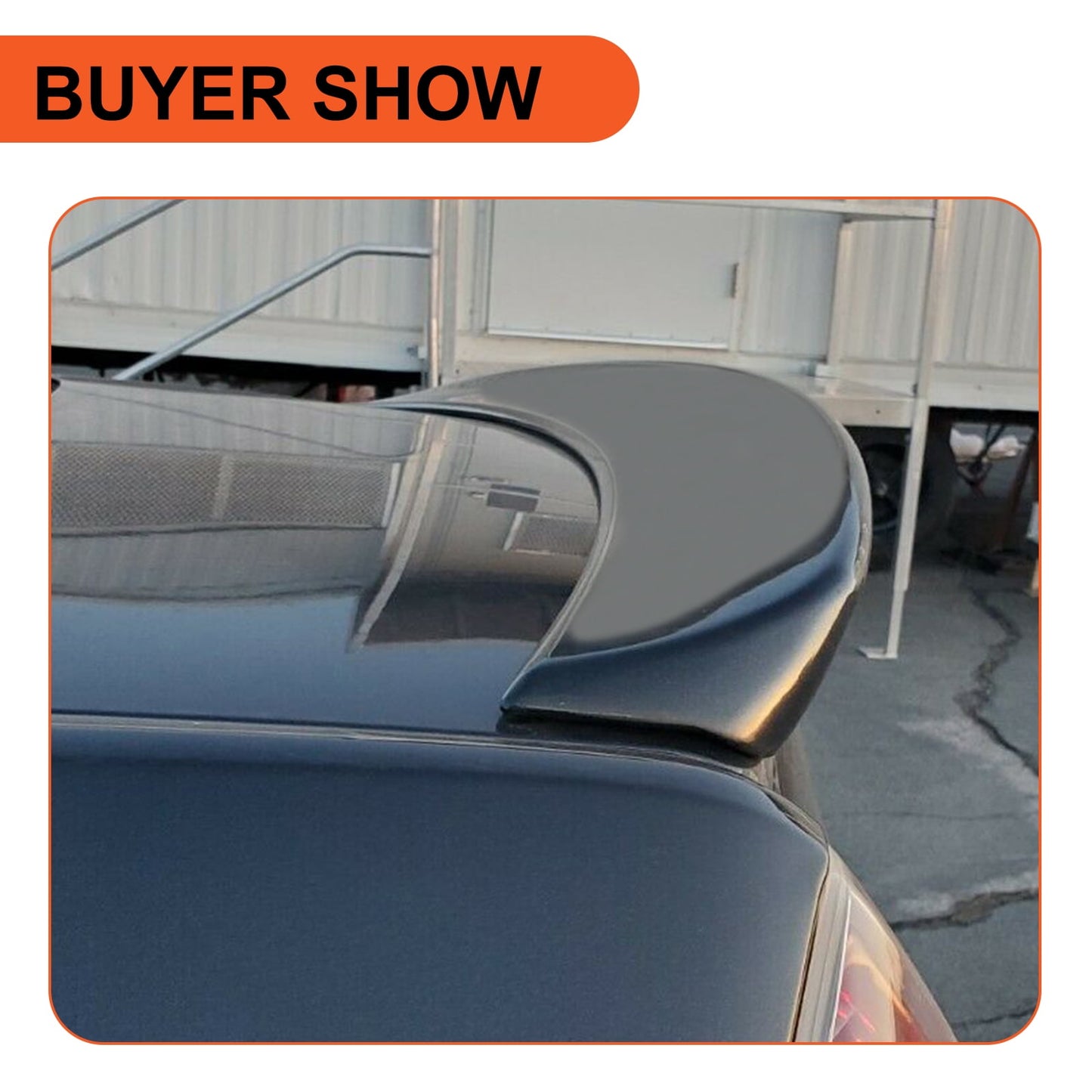 Chrysler 300C Rear Spoiler 2011-2019 - Glossy Black
