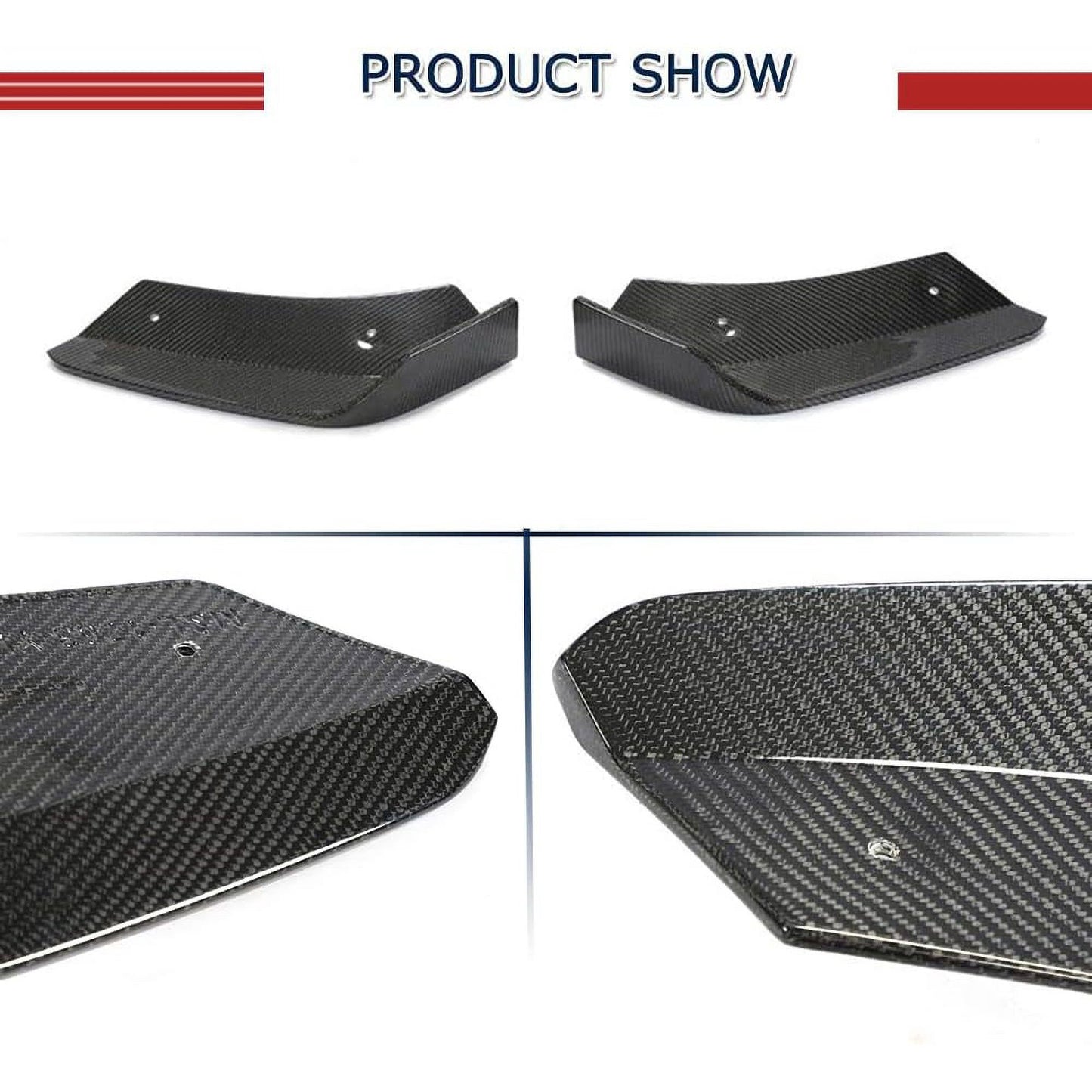 Chevrolet Corvette C8 Rear Lip - Glossy Black