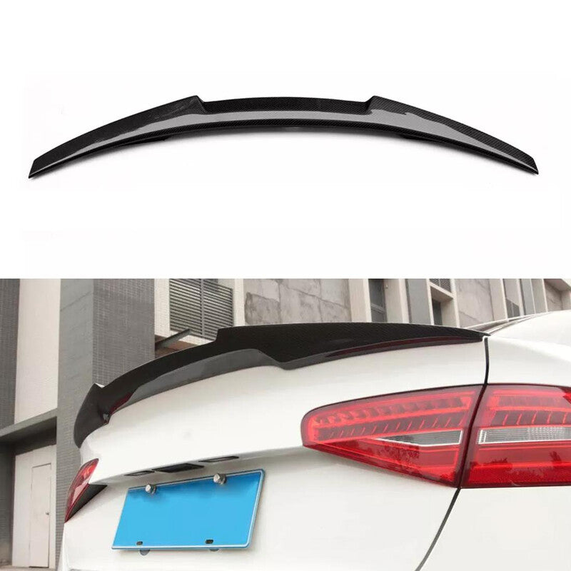 Audi A4 M4 Style Car Spoiler 2013-2016 - Glossy Black