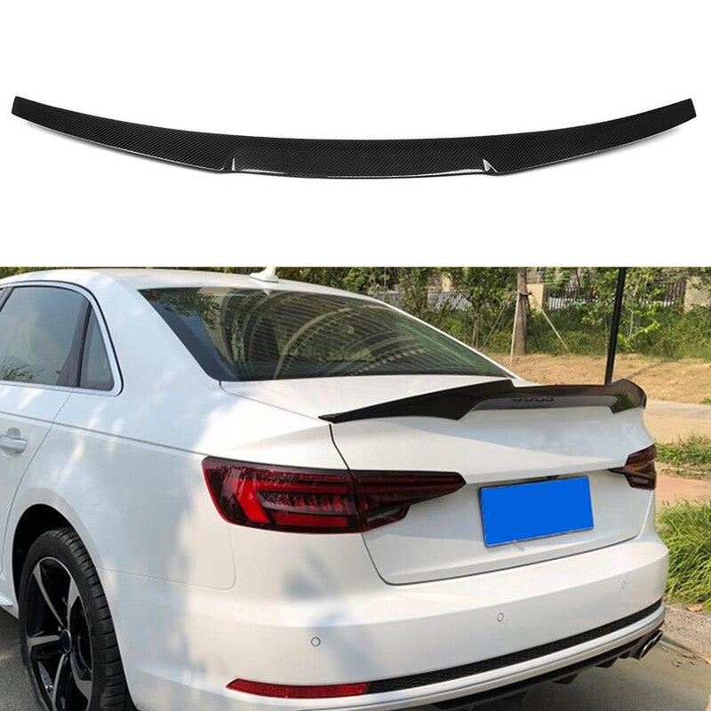 Audi A4 M4 Style Car Spoiler 2013-2016 - Glossy Black