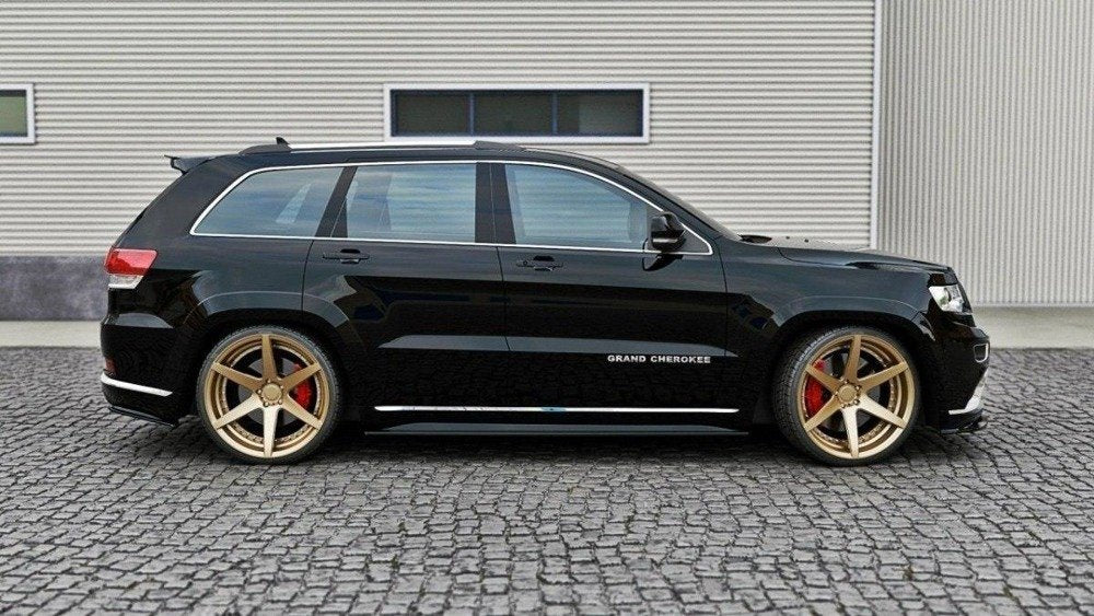 Jeep Grand Cherokee Side Skirts 2015-2021 - Glossy Black
