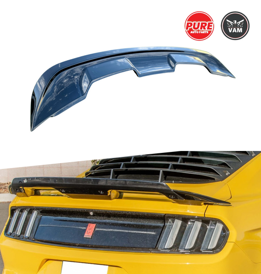 Ford Mustang GT500 Style Rear Spoiler - Bright Black