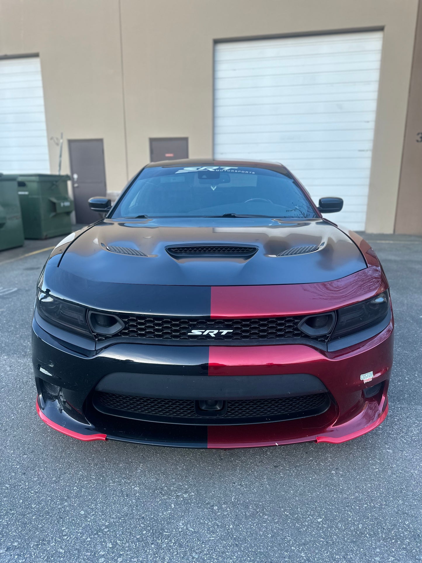 Dodge Charger Front Grille 2015-2021 - Matte black