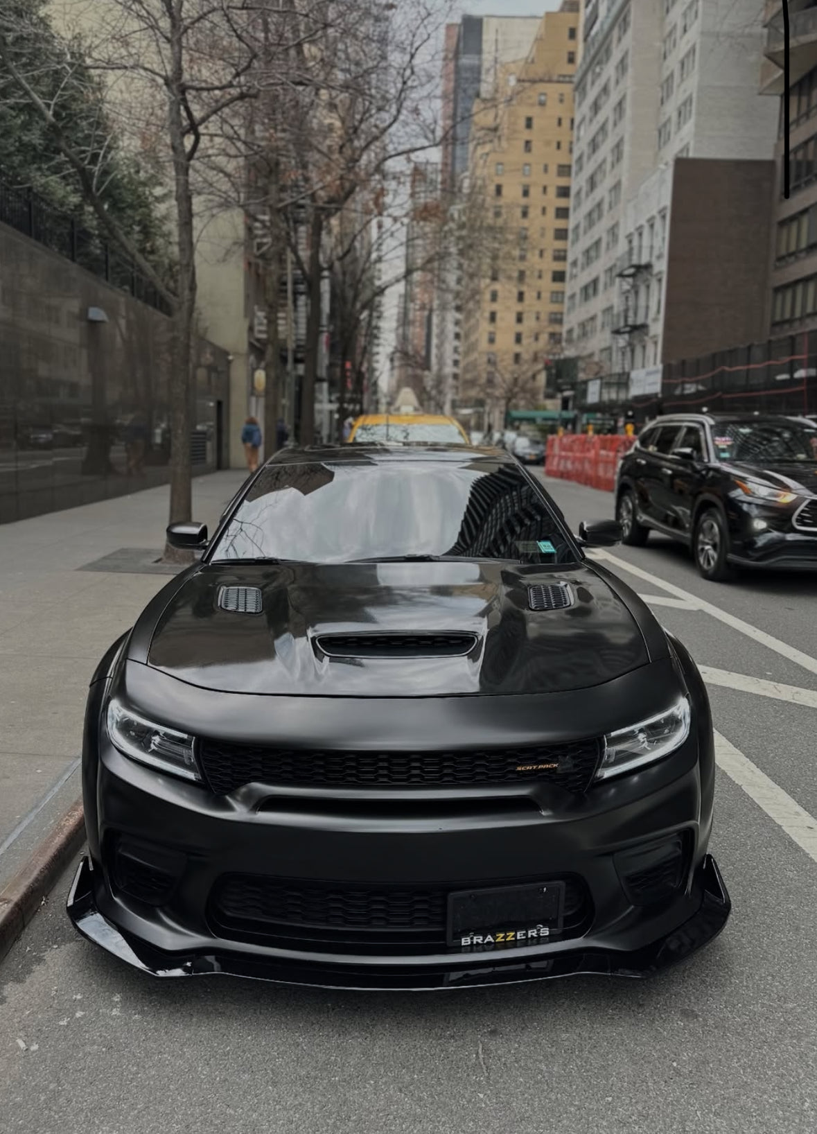 Dodge Charger widebody hellcat Hood 2015-2021