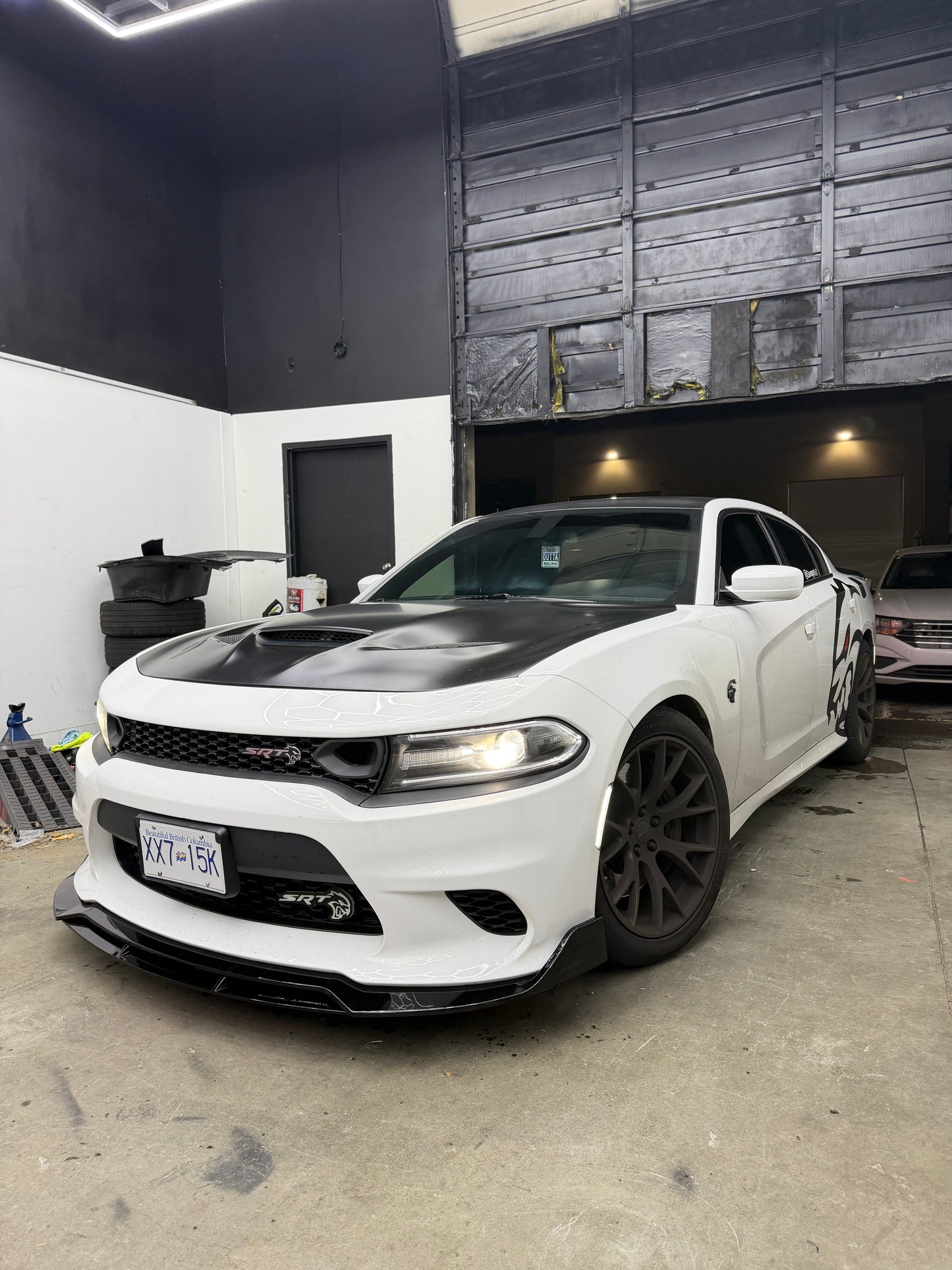 Dodge Charger Front Grille 2015-2021 - Matte black