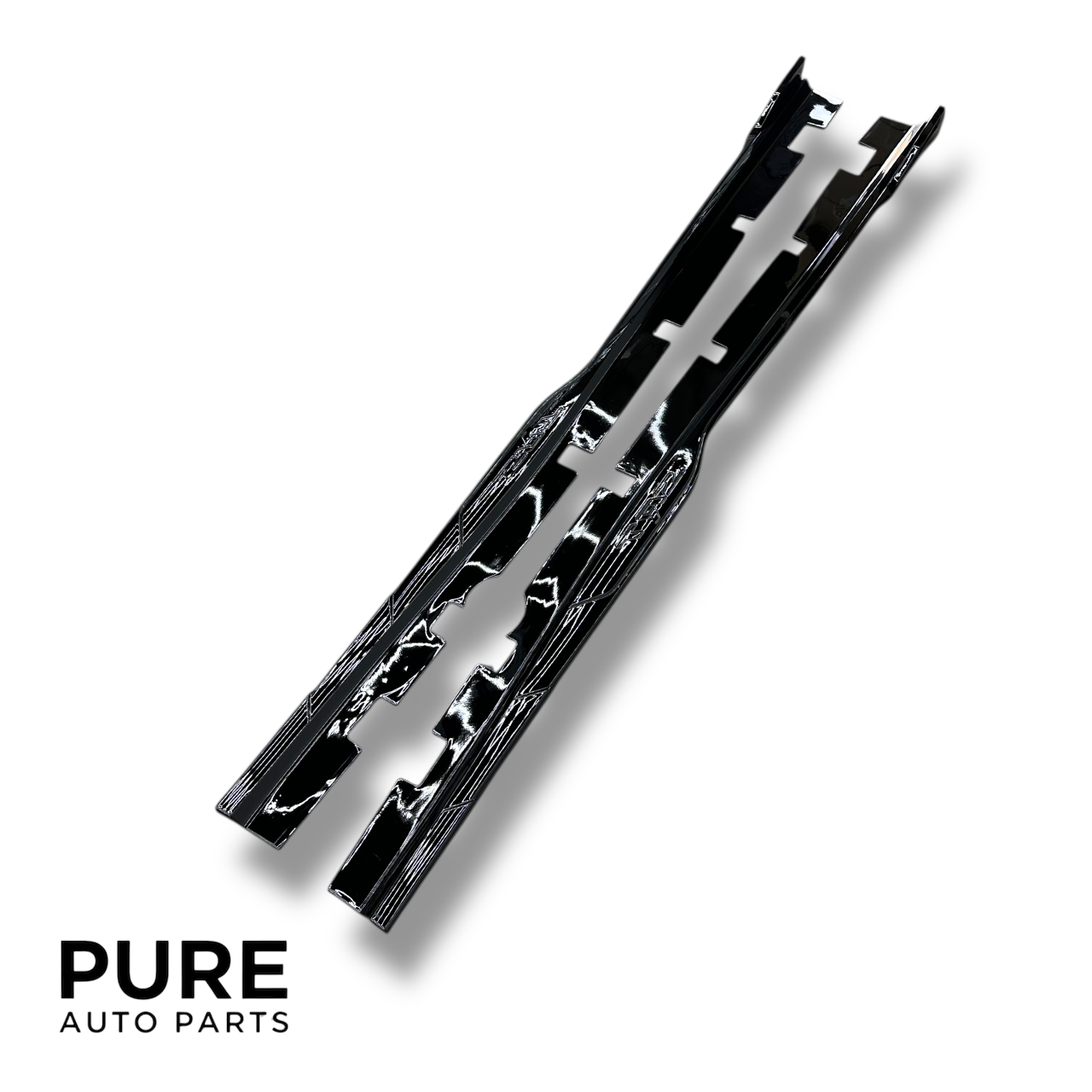 Dodge Charger SRT Side Skirts 2015-2021 - Glossy Black