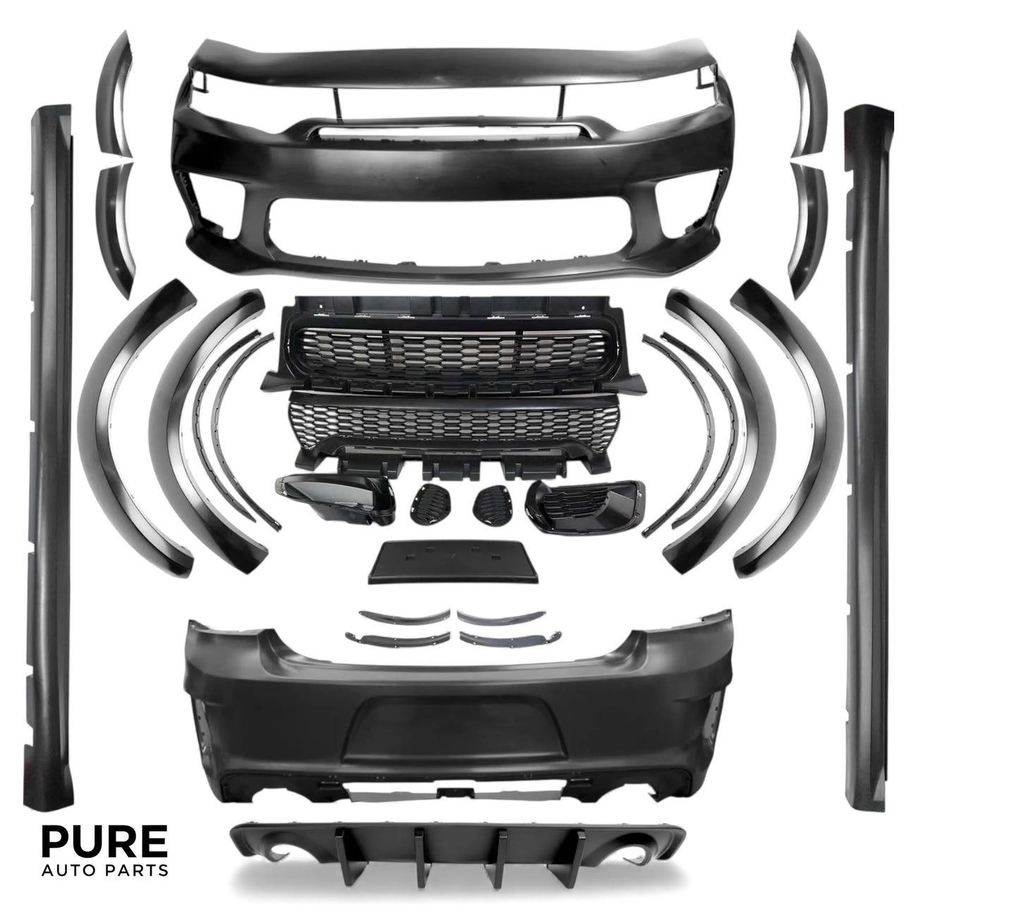 Dodge SRT Charger Hellcat WideBody 2015+