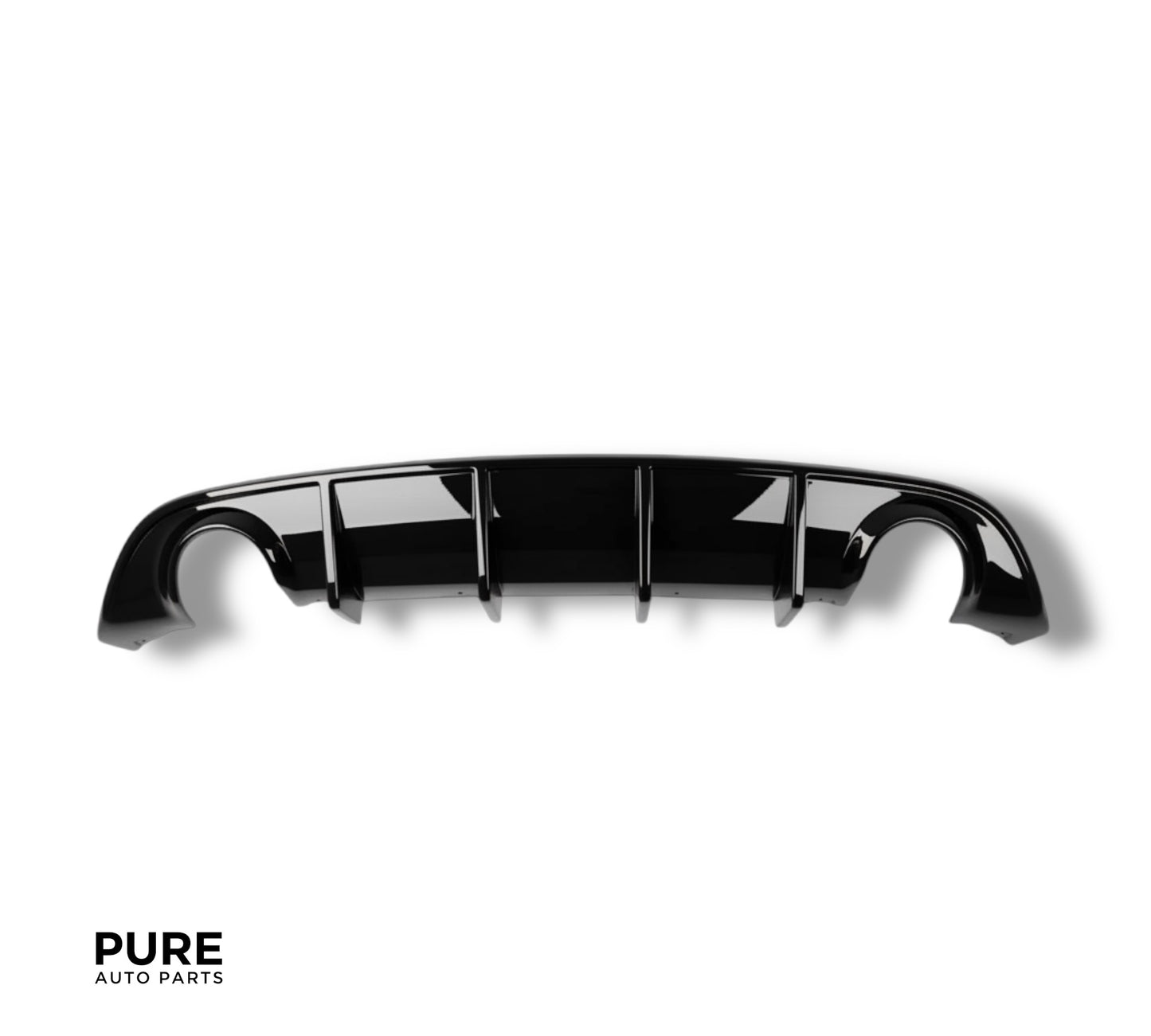 Dodge Charger SXT Rear Diffuser 2015+ - Glossy Black